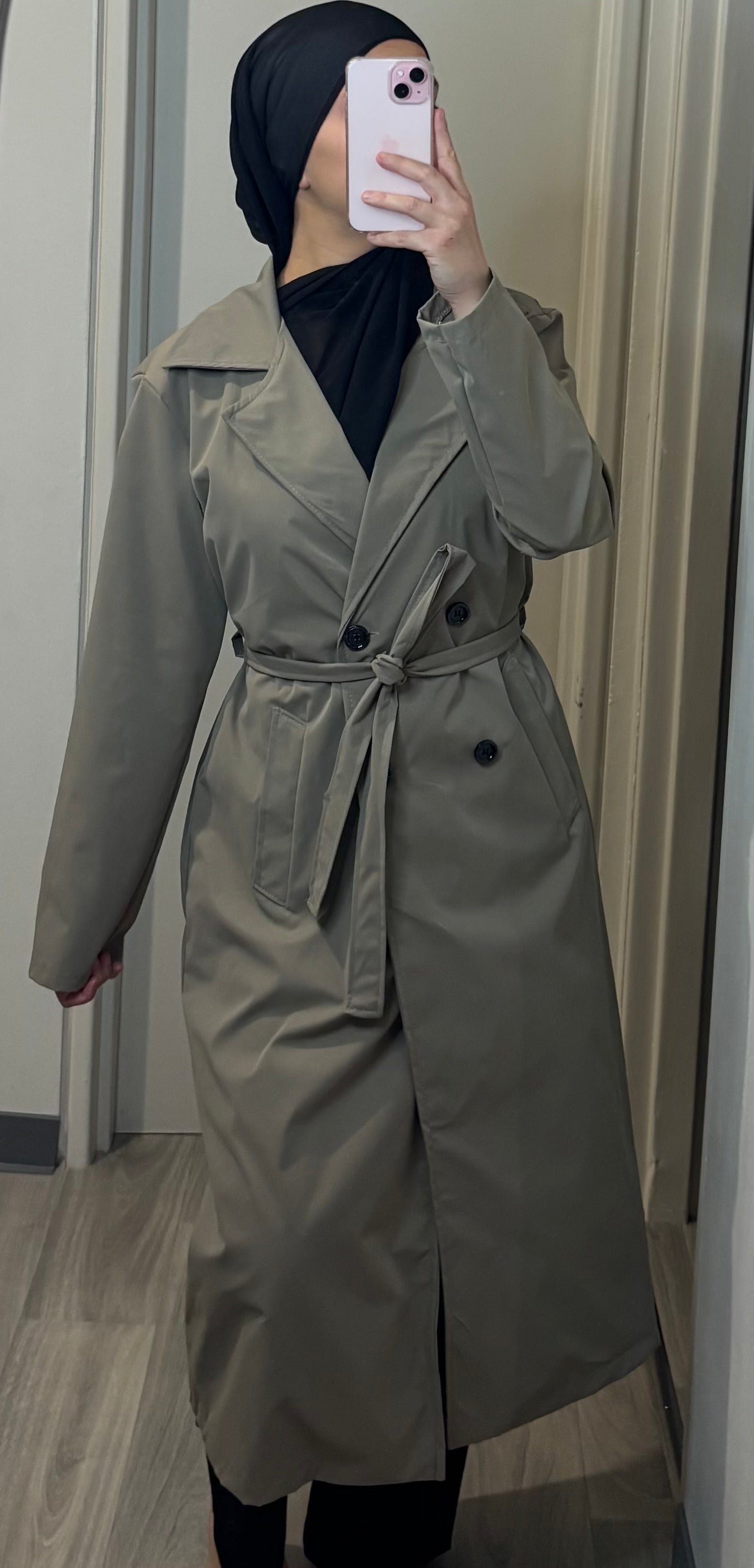 Trench taupe